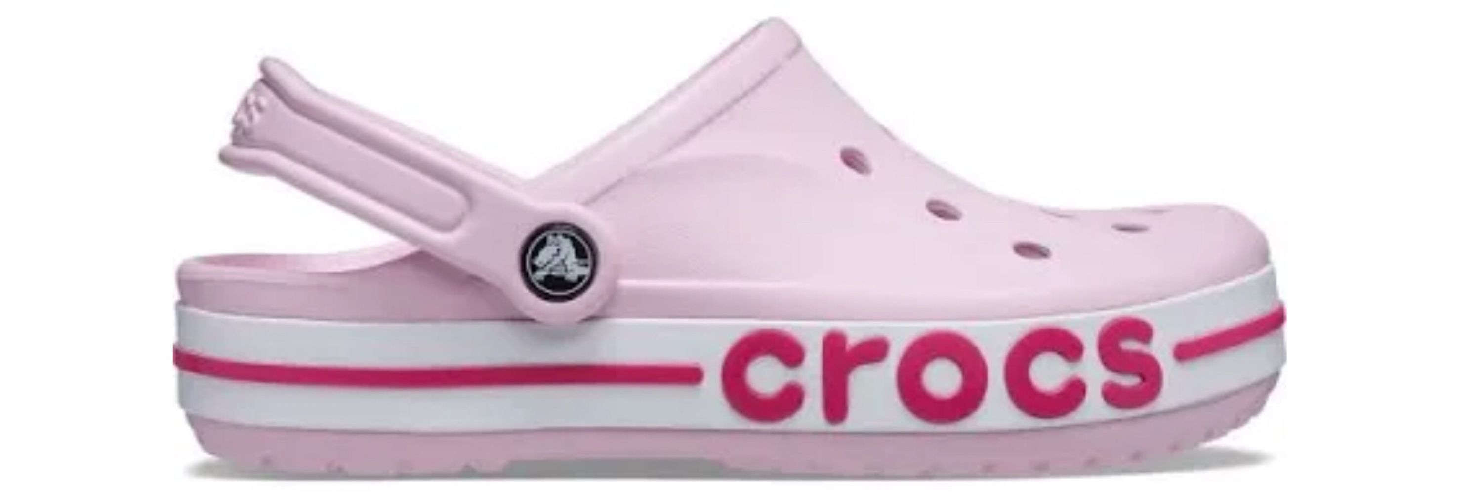 crocs rosa com jibbitz de frô
