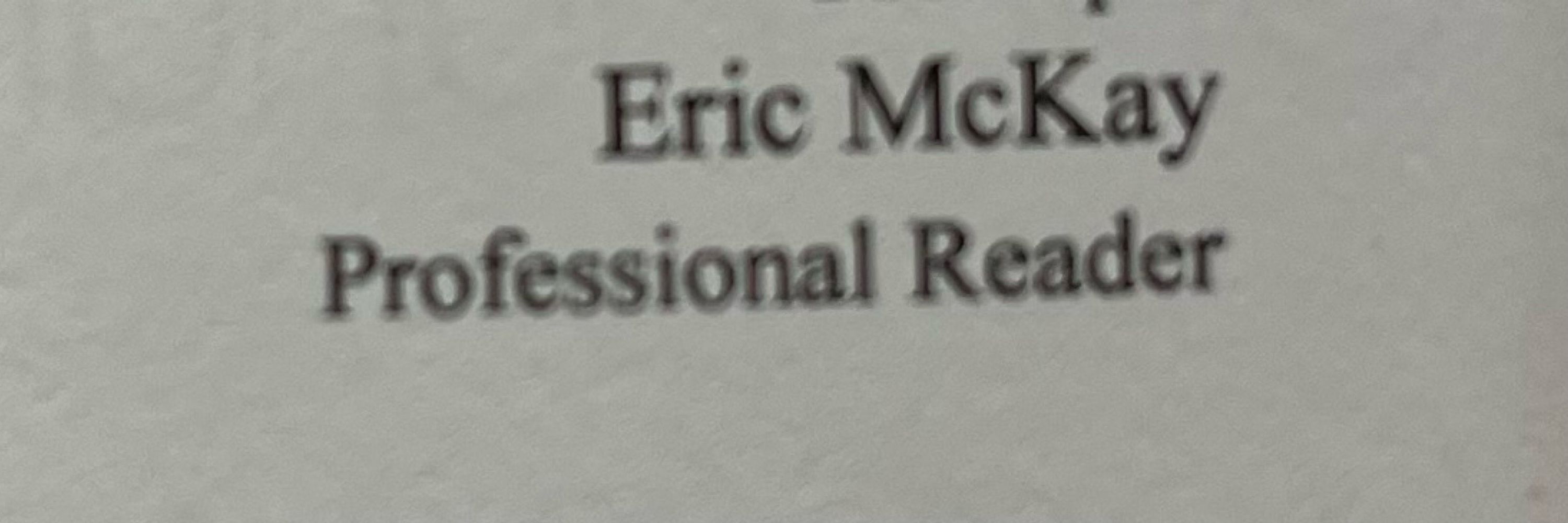 Eric McKay
