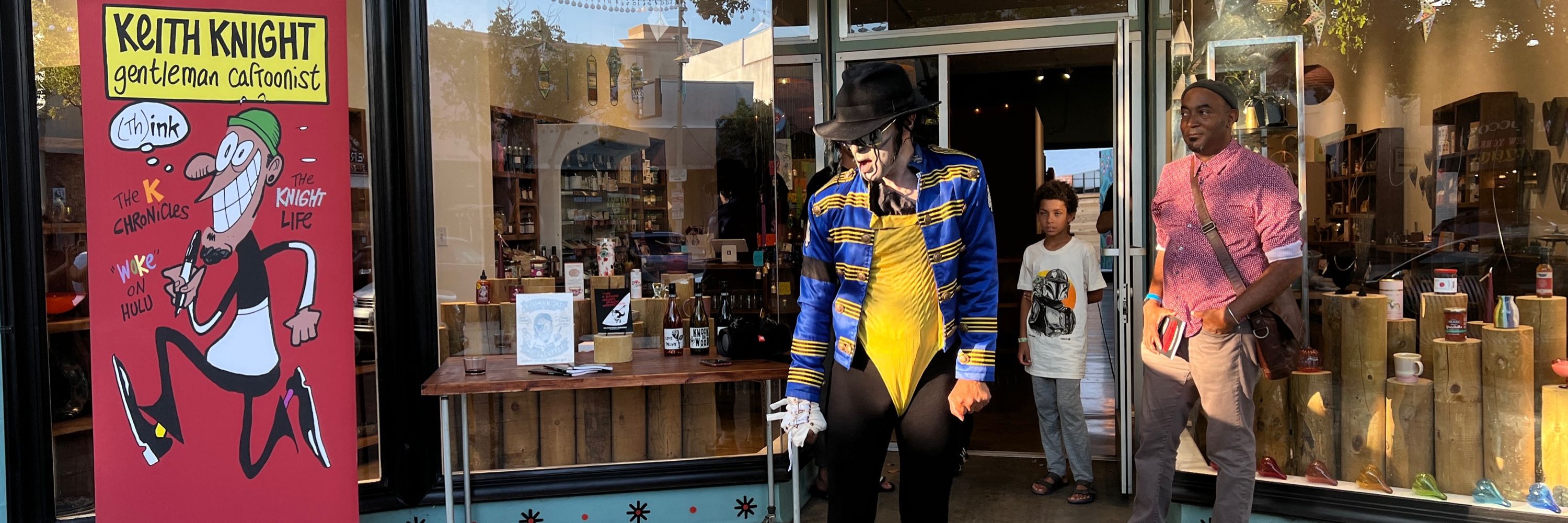 Keith "Former teenage MJ impersonator" Knight