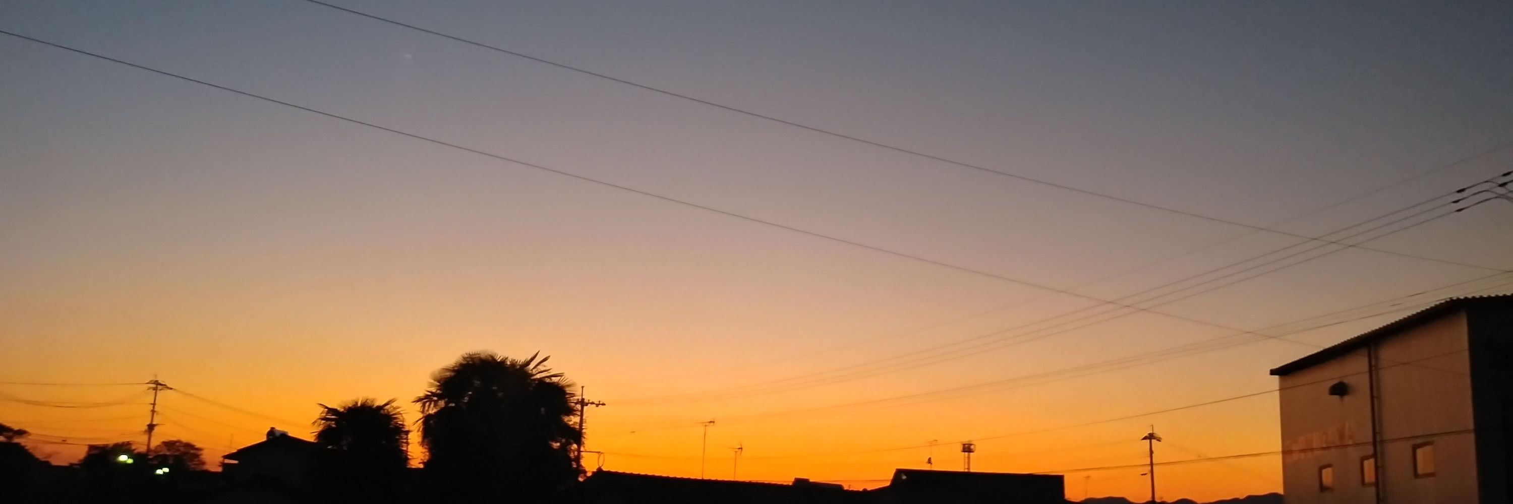 夕暮 花火