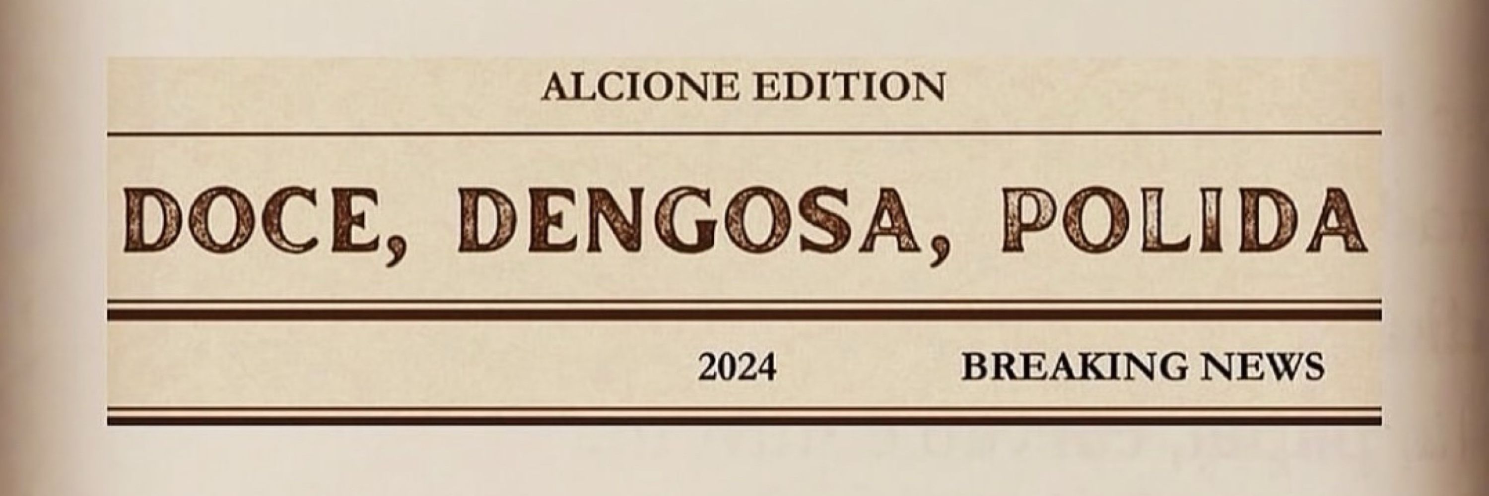 EM DESVANEIO 