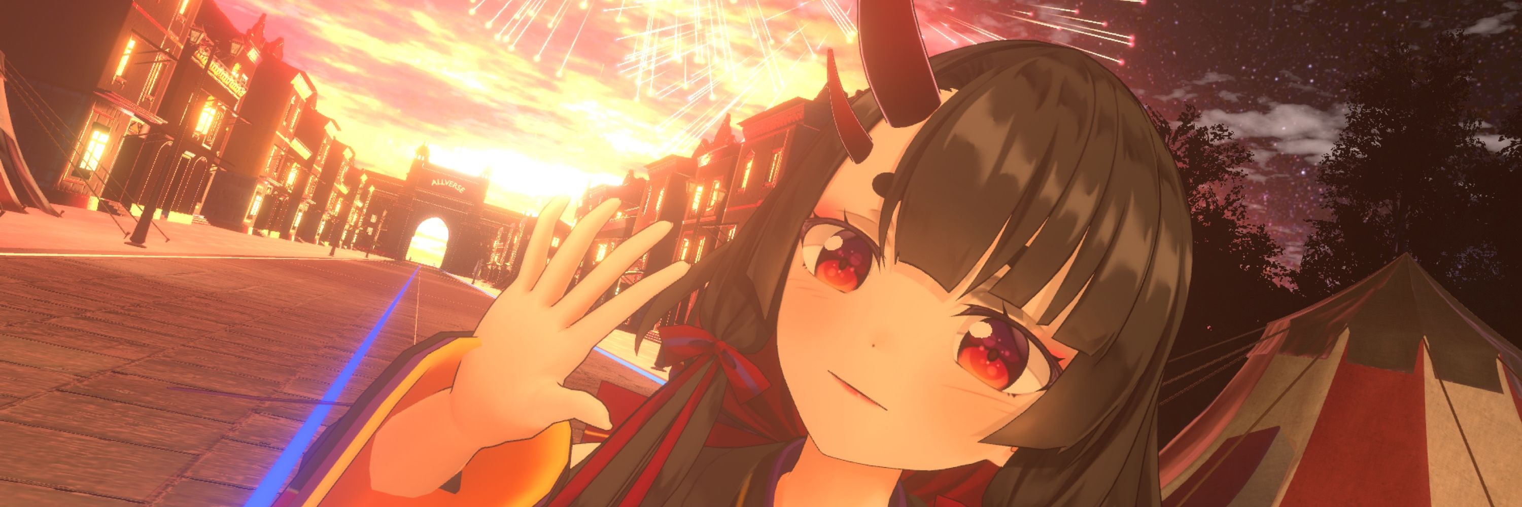 鬼咲るな@鬼の子Vtuber