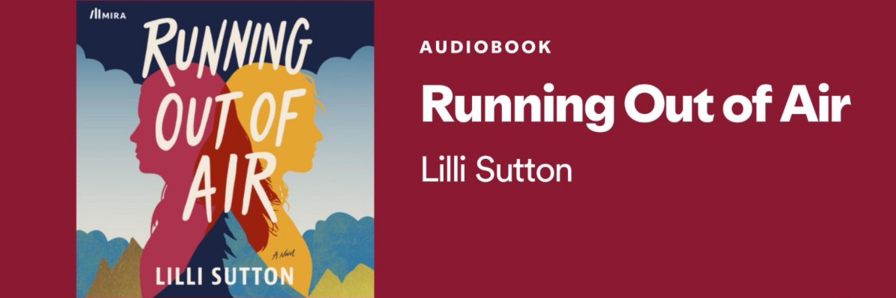 Lilli Sutton - author of RUNNING OUT OF AIR