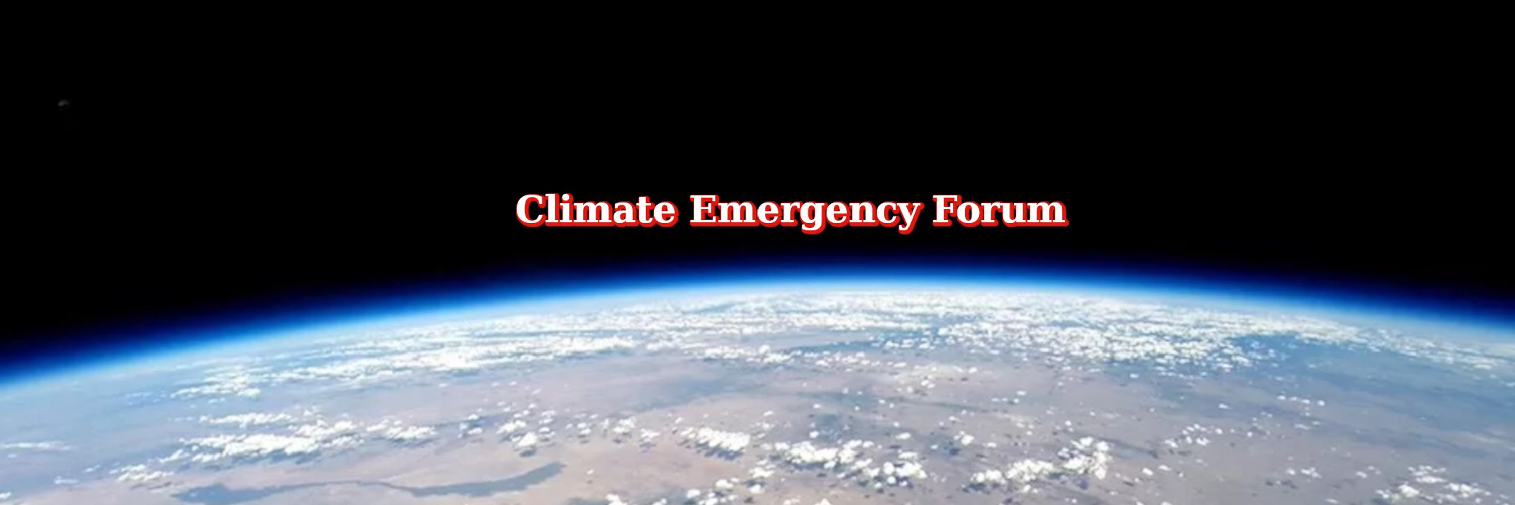Climate Emergency Forum