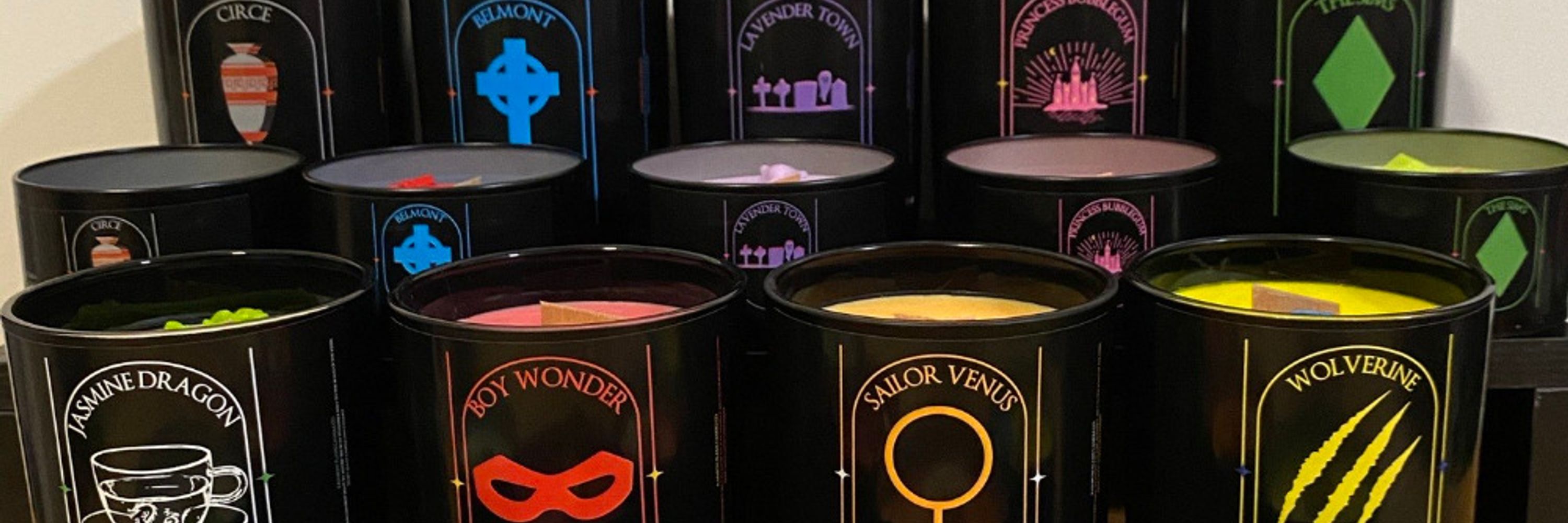 Rainbow Flame Candle Co.