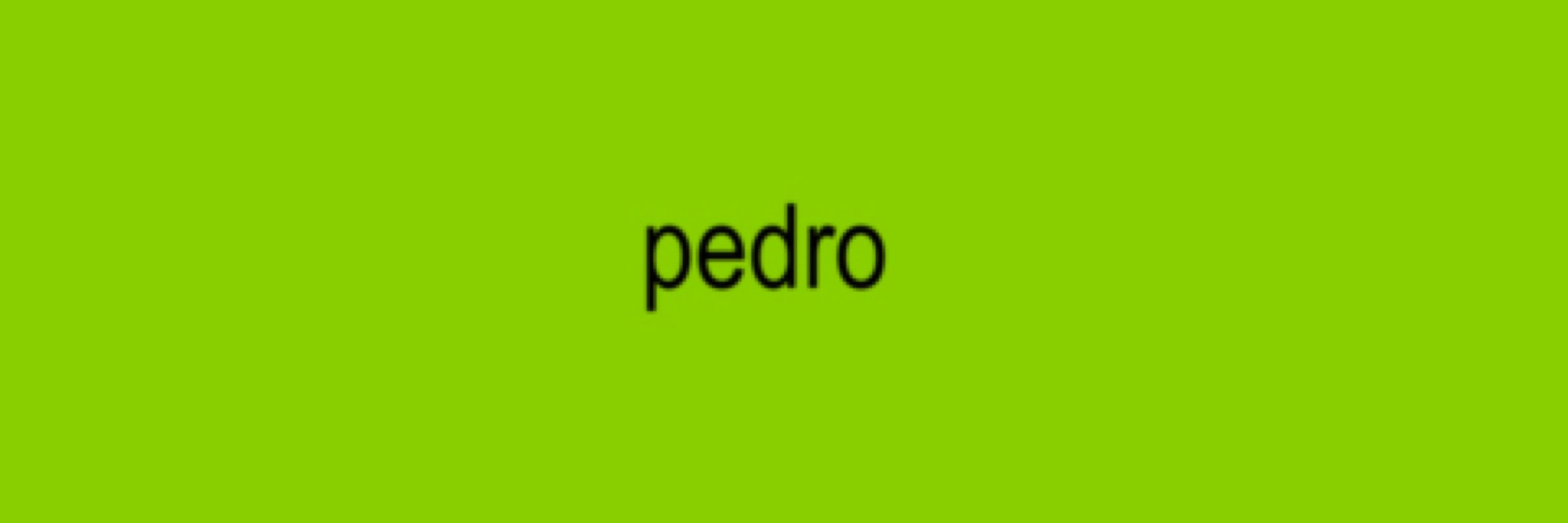 pedrivooooo