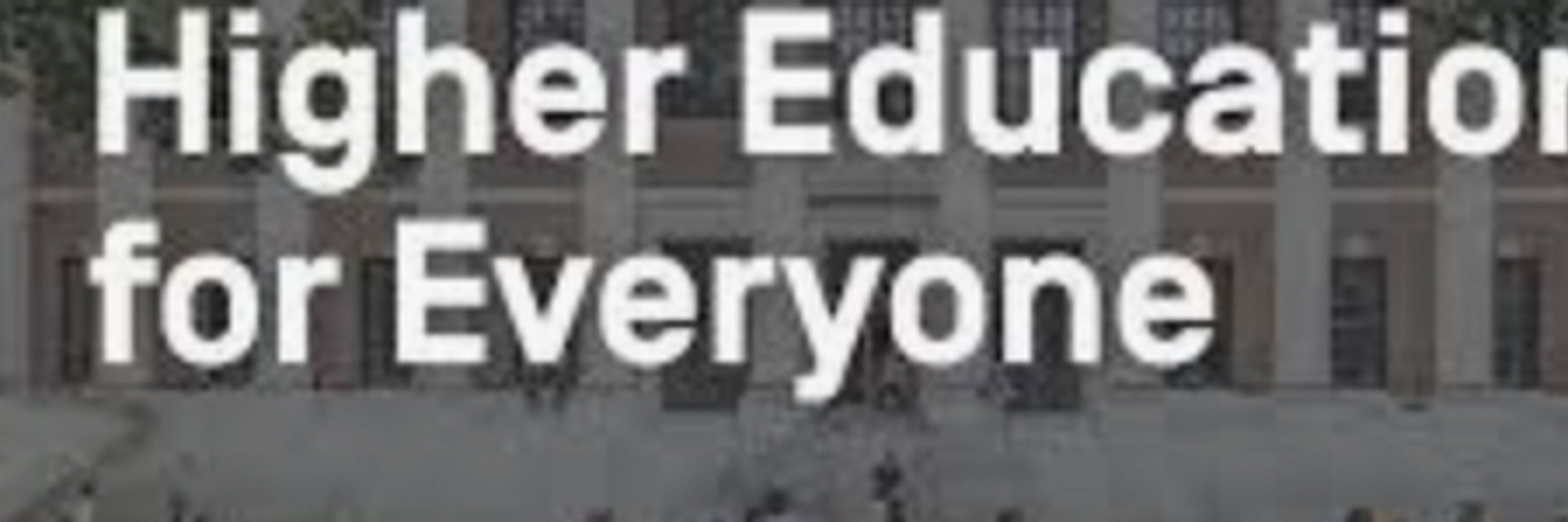 Scholars for a New Deal for Higher Ed