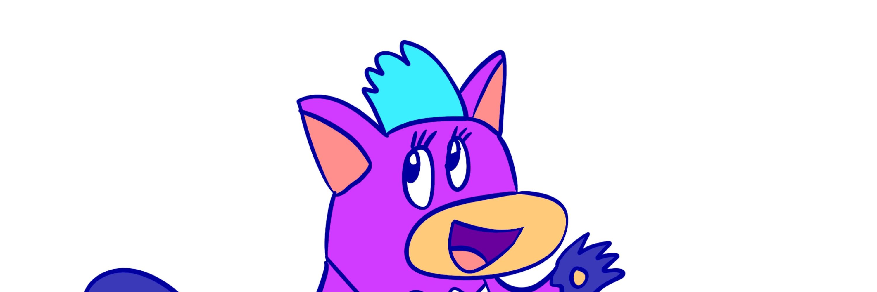 Heidi Purple Cat Spike