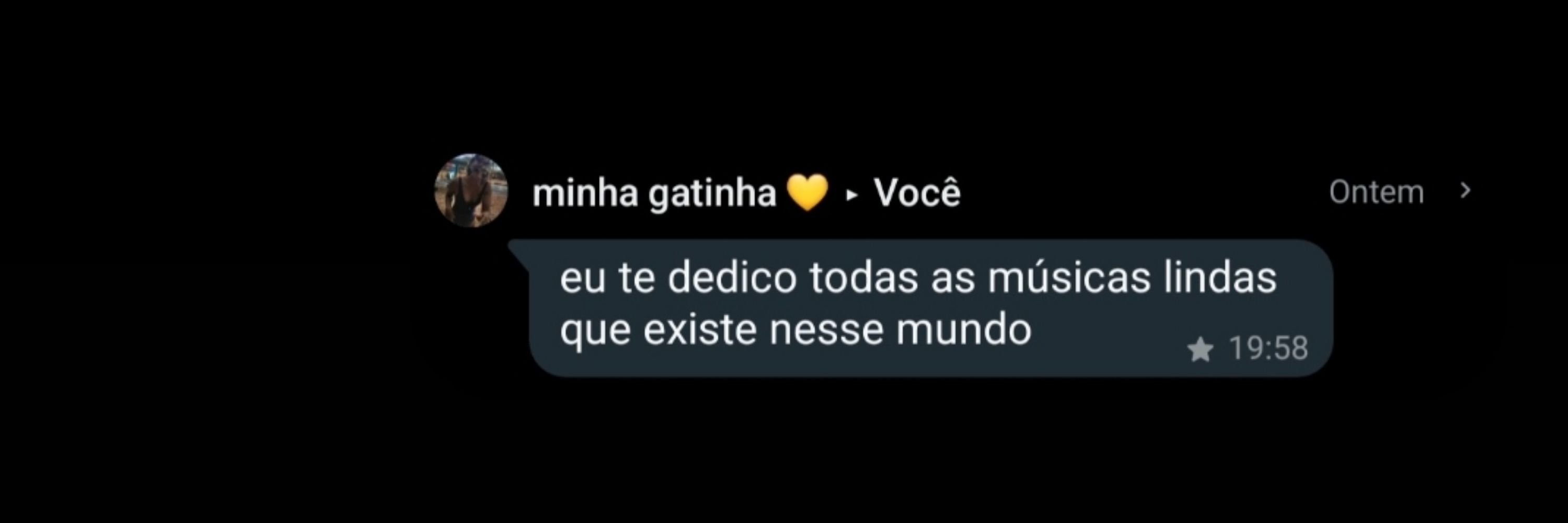amo a minha namorada