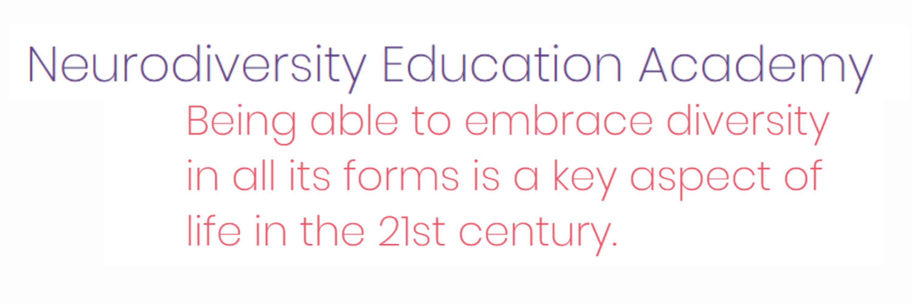 Neurodiversity Education Academy