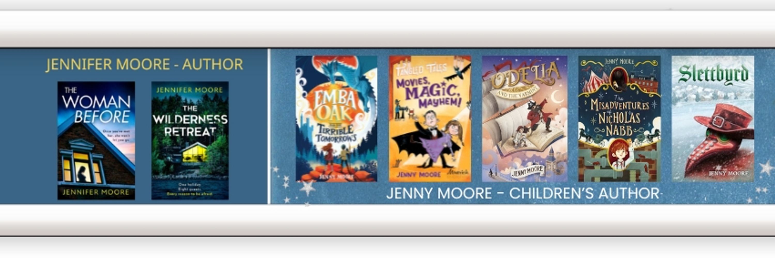 Jenny Moore, Author