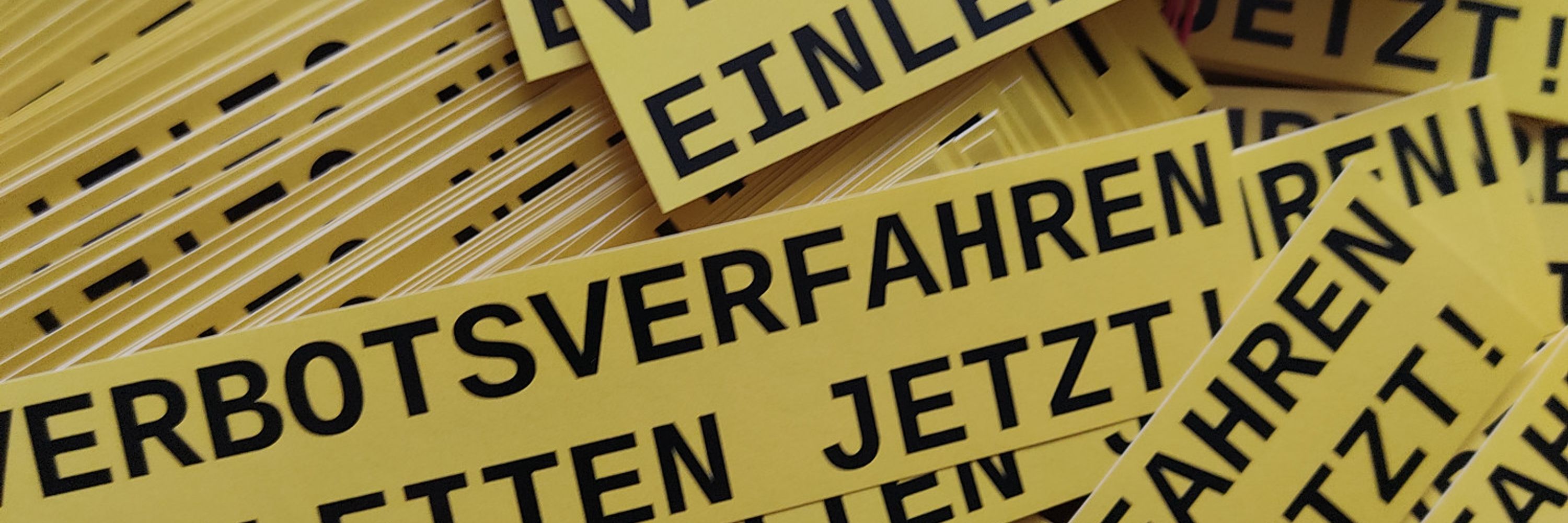 VERBOTSVERFAHREN EINLEITEN JETZT! München
