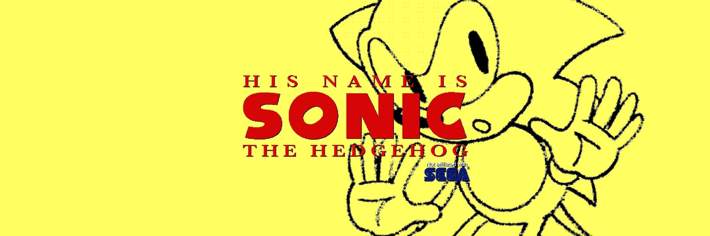 “His Name is SONIC”