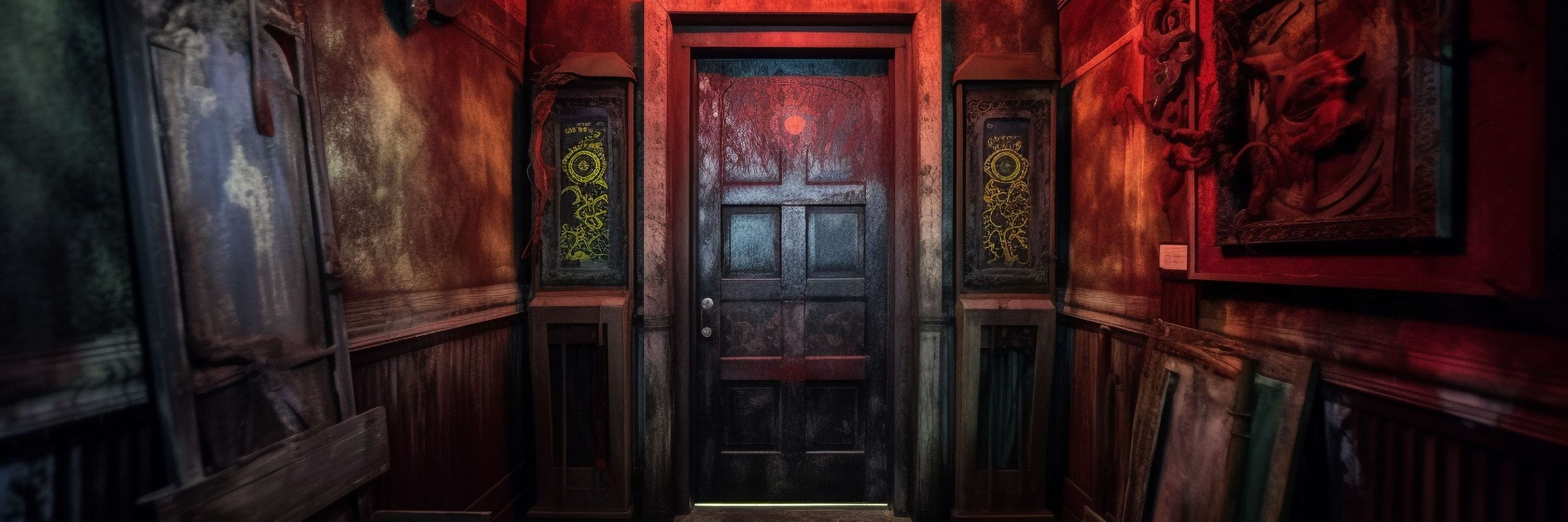 Eldon and Audrey Haunted Hotel Inspectors