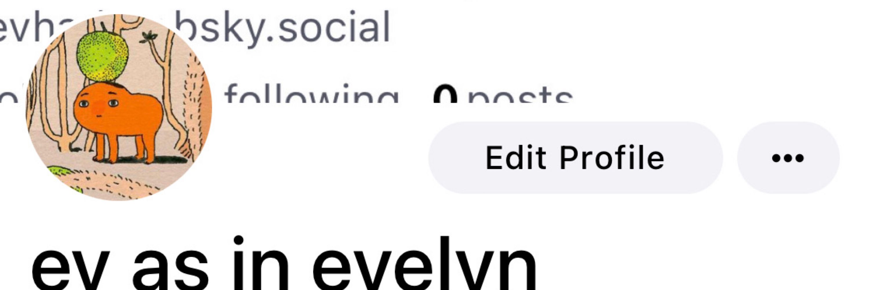 ev as in evelyn