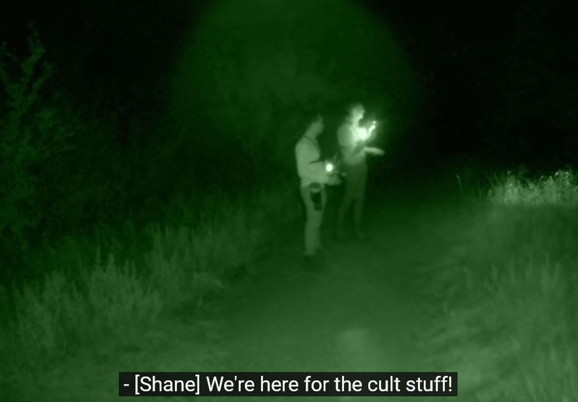 shane from buzzfeed unsolved "we're here for the cult stuff!"