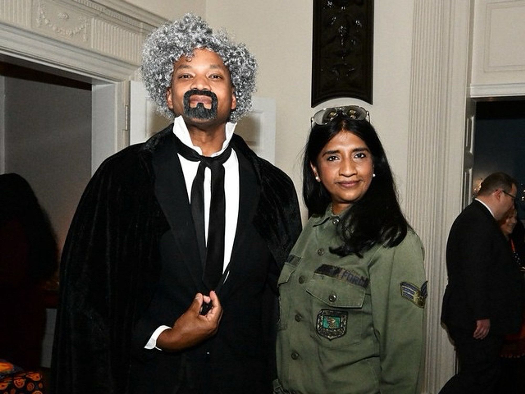 Lt. Governor Miller and Governor Wes Moore in 2023 Halloween costumes