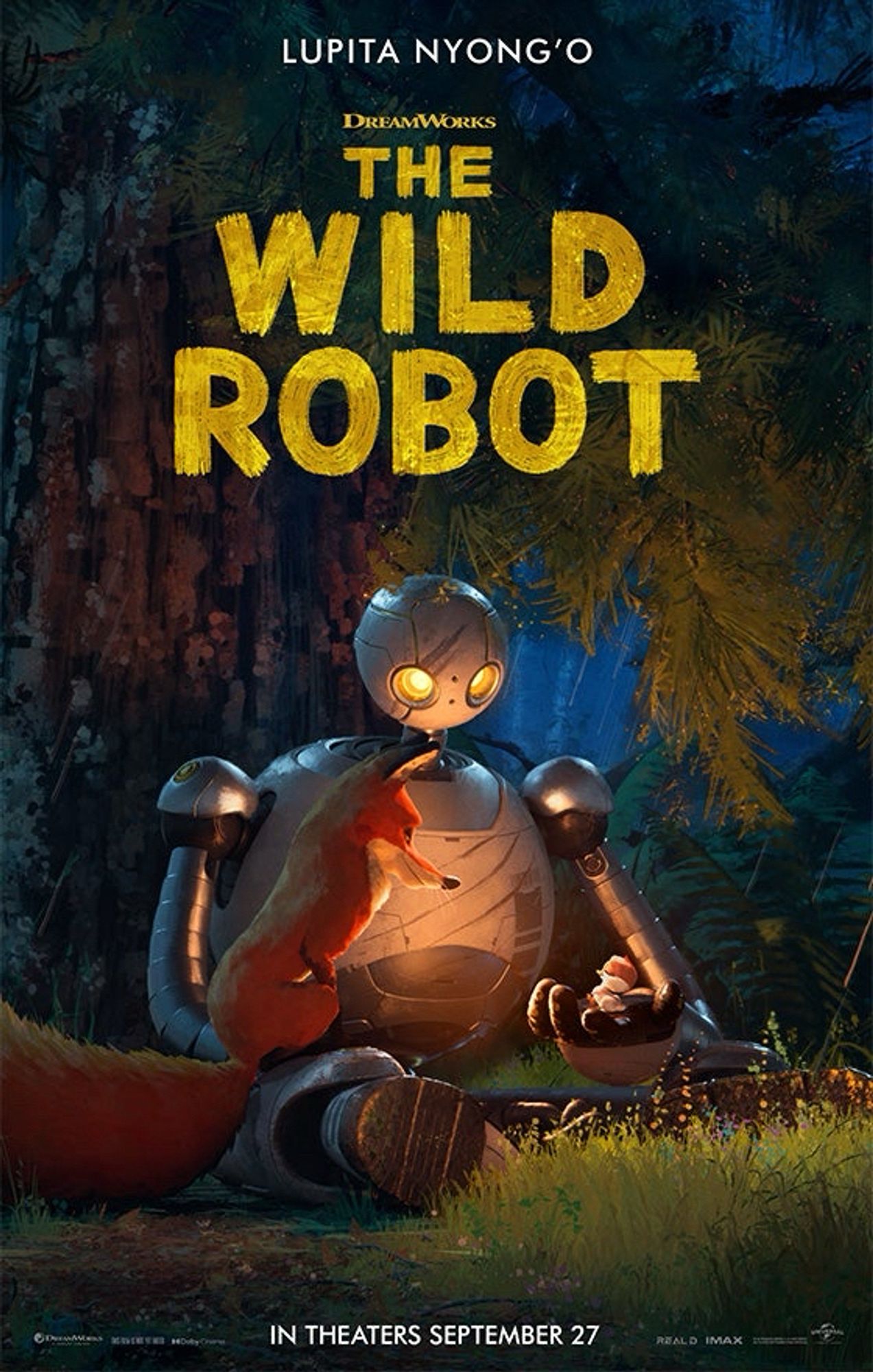 The Wild Robot movie poster