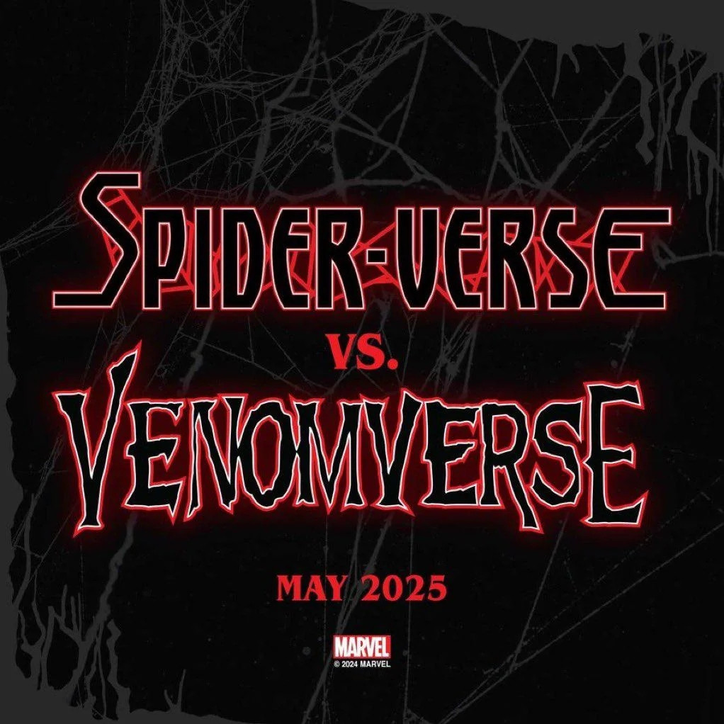 It says "Spider-Verse vs. Venomverse". Sounds like something horrible 