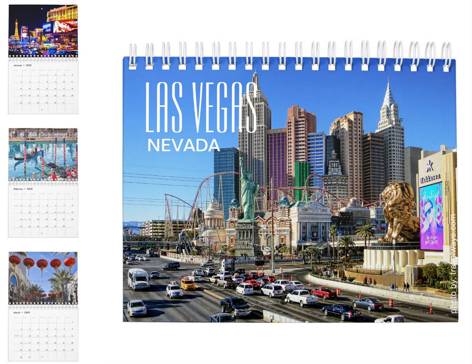 Las Vegas 12 month Calendar