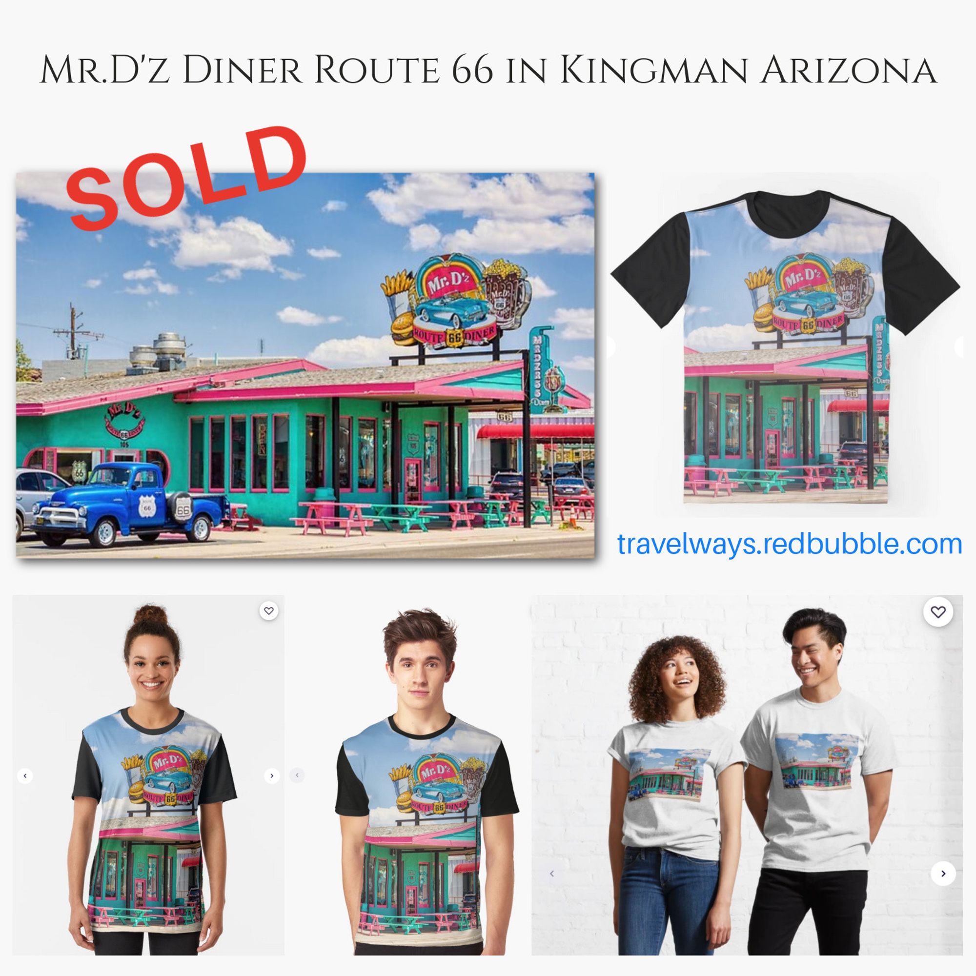 Mr.D'z Diner Route 66 in Kingman Arizona