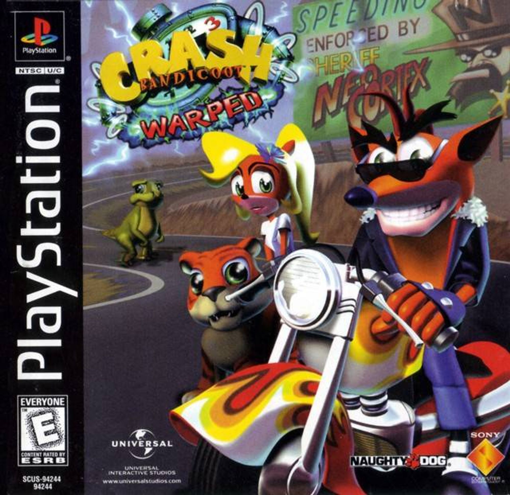 Crash Bandicoot Warped for ps1