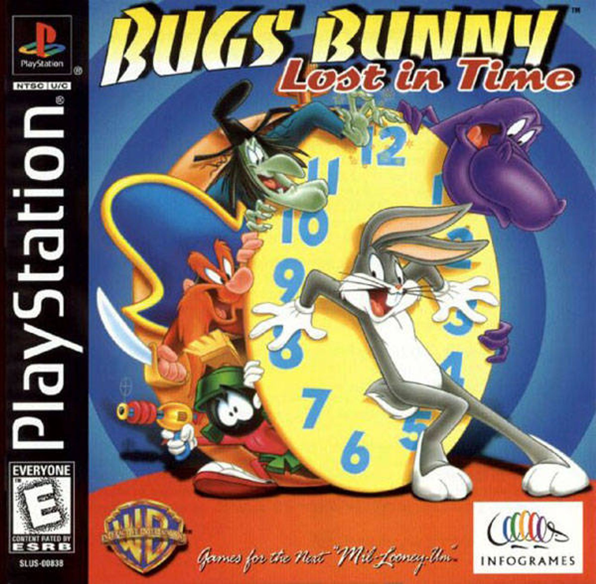 Bugs bunny lost in time for ps1