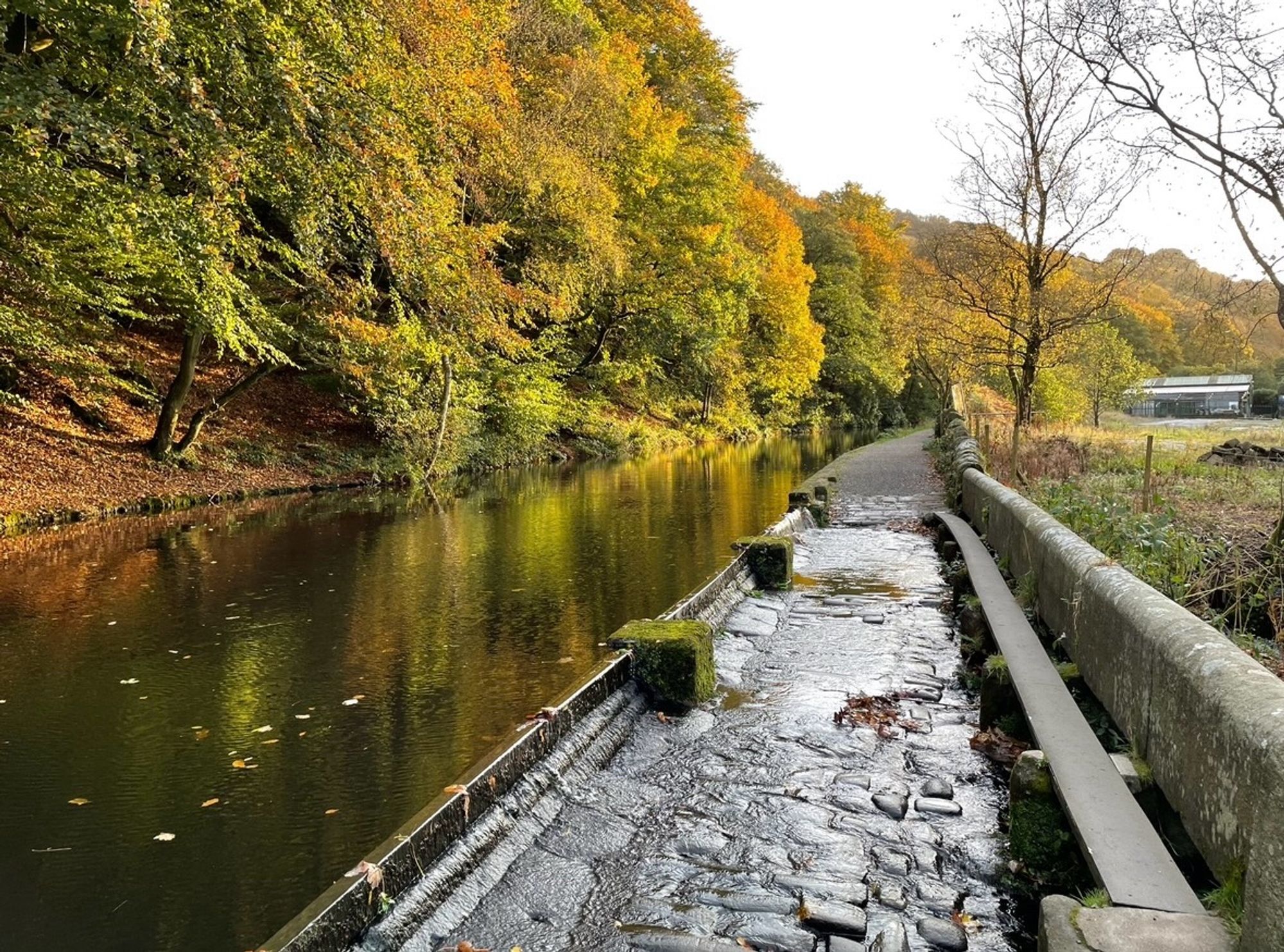 Canal near Hebden Bridge.