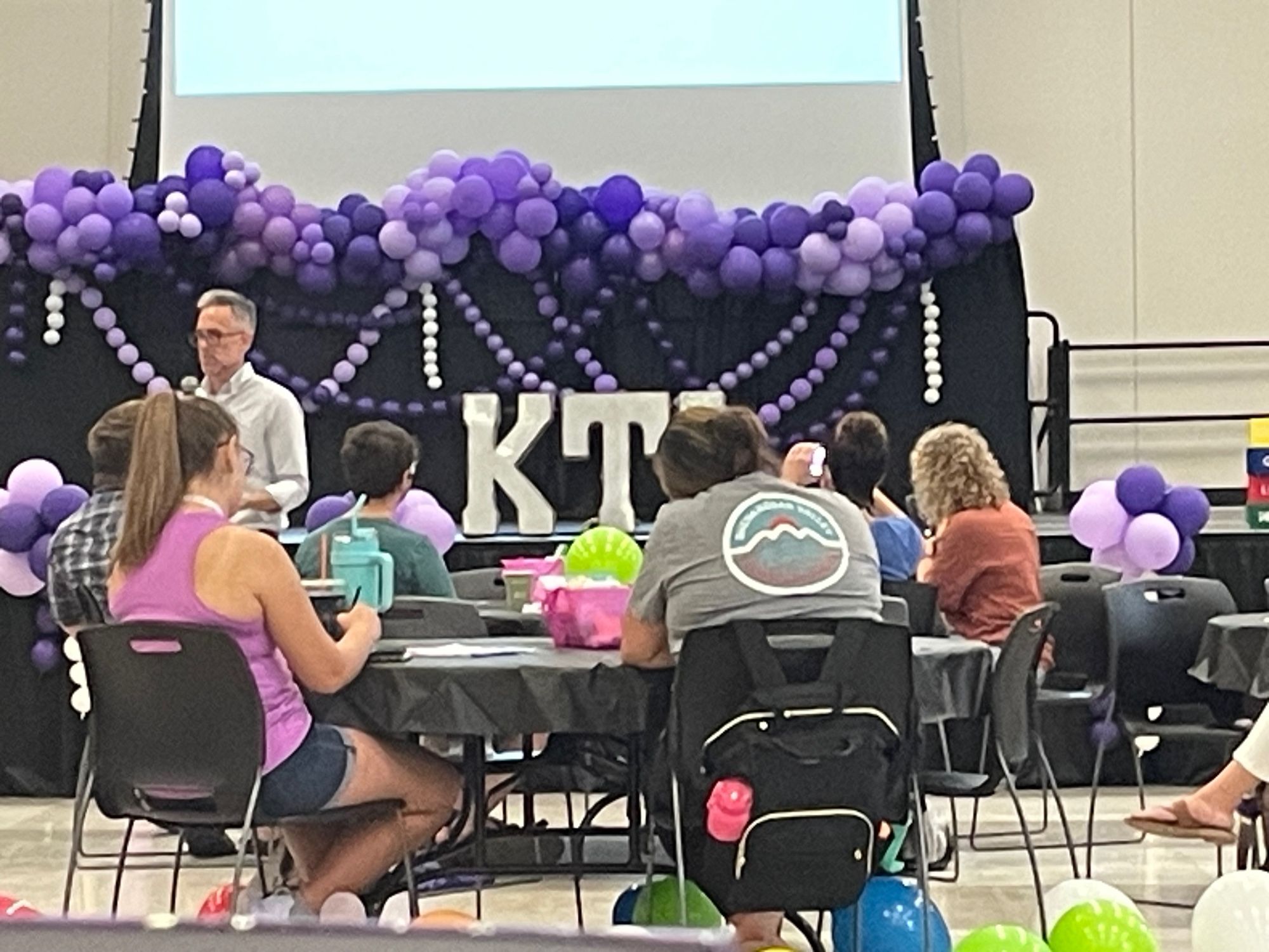 Ryan Rydzewski interacting with the audience at KTI Summit