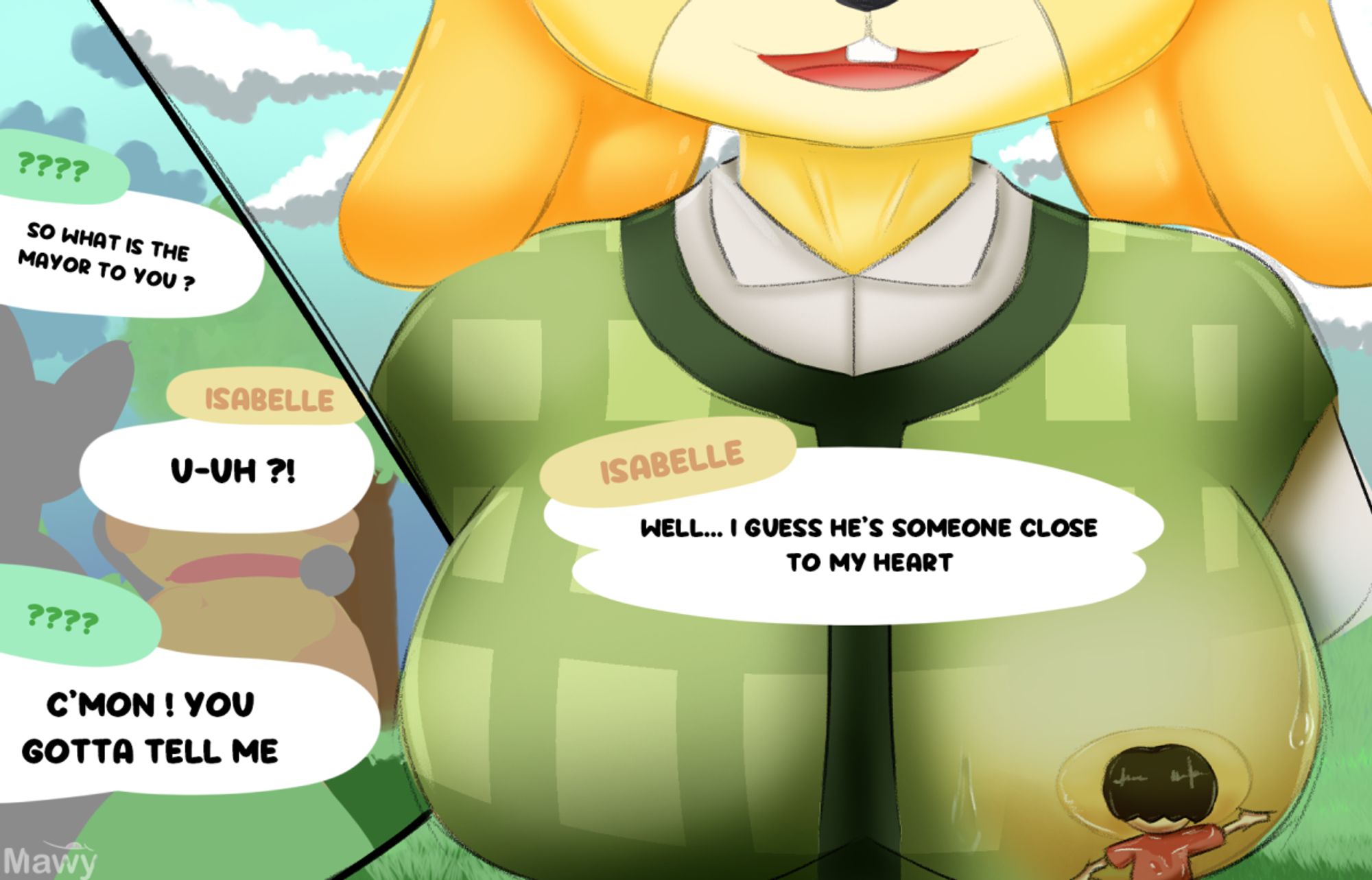 Isabelle giantess 