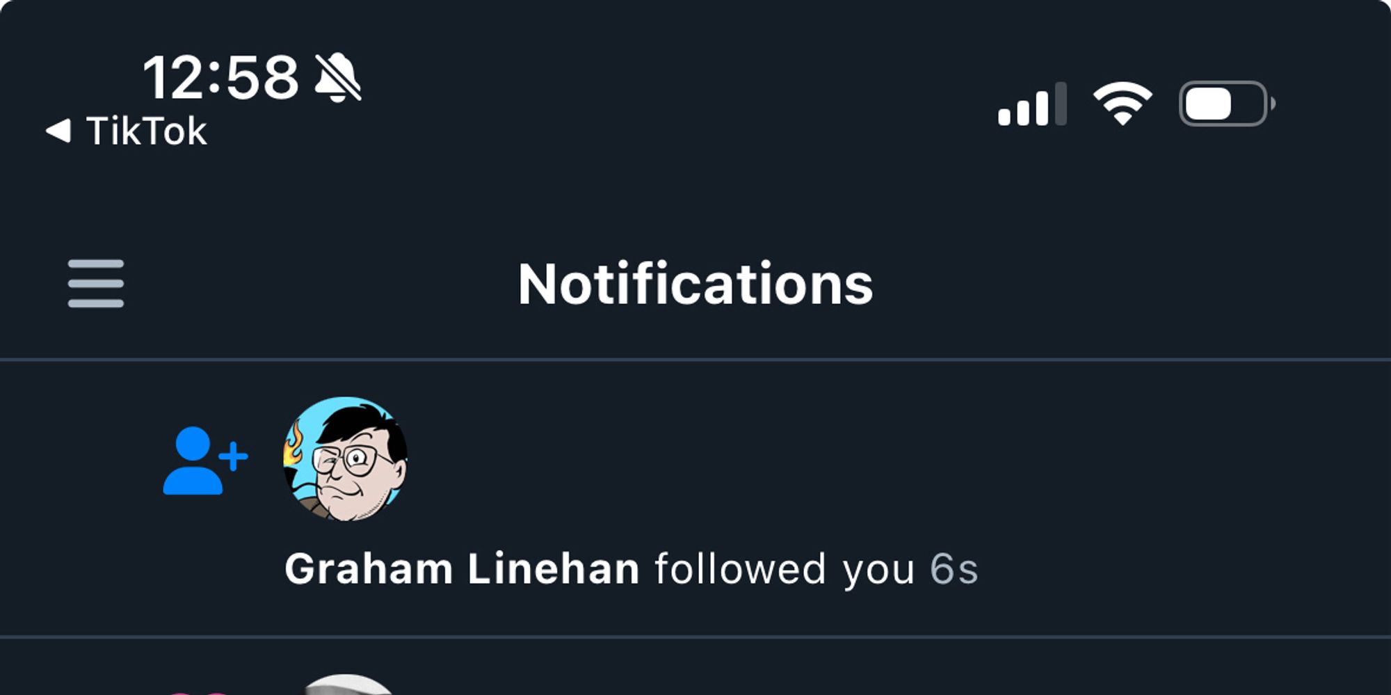 Linehan fan accounts following queer profiles