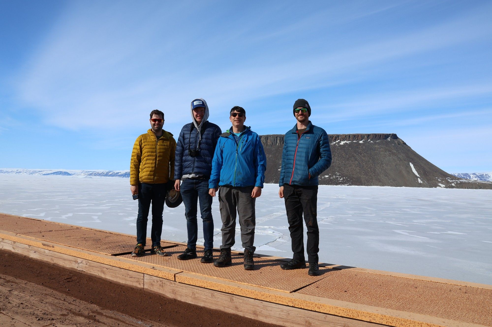 University of Alaska researchers at the Pituffik Space Force base in northwest Greenland study the hydrological parameters of glacial meltwater.