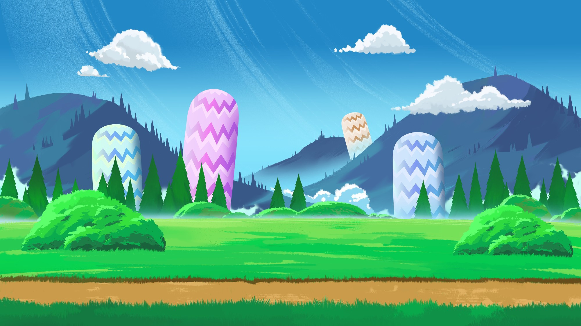 Daytime landscape from #inanimateinsanity.  