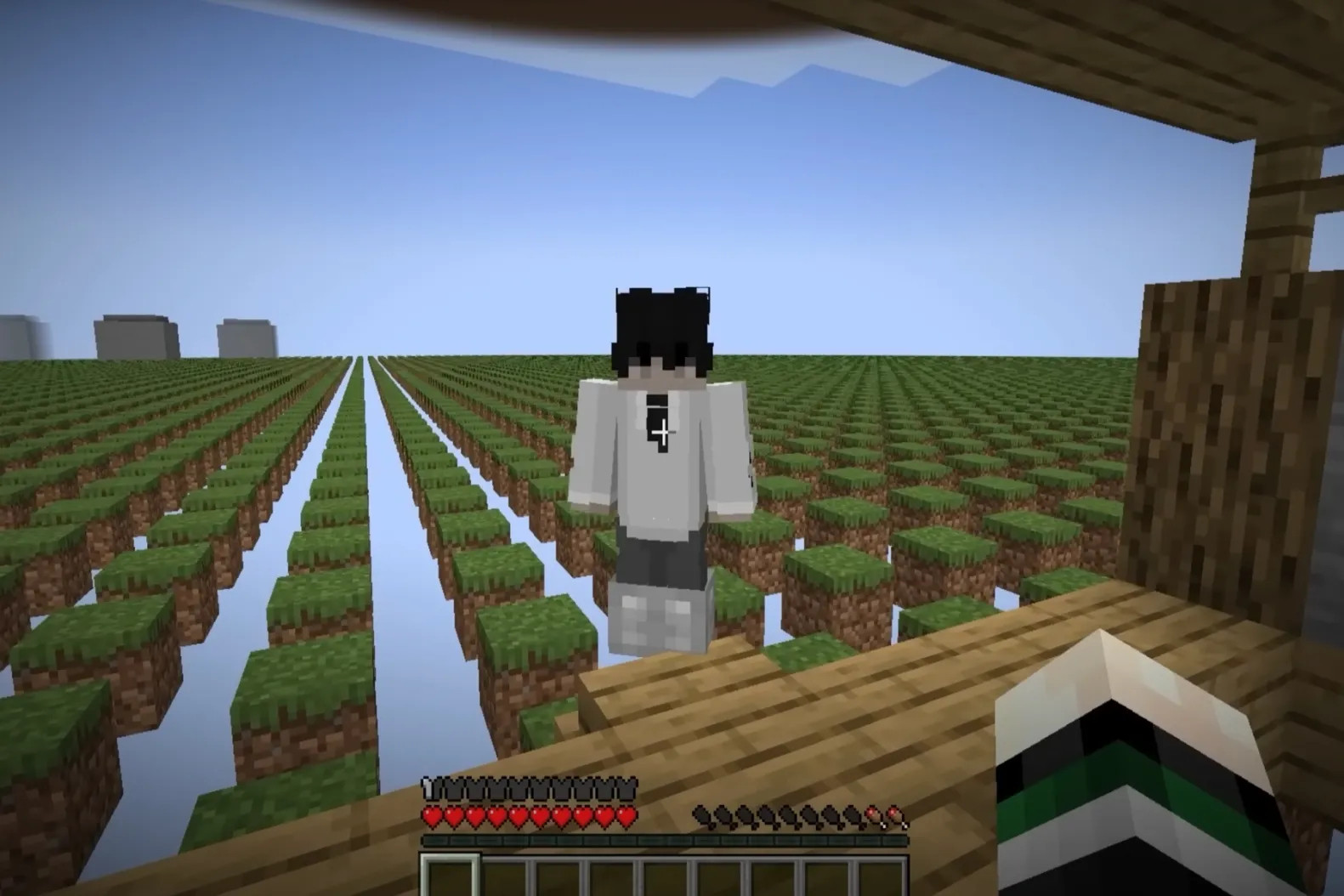 Screenshot of the Parkour Civilization video made by Evbo