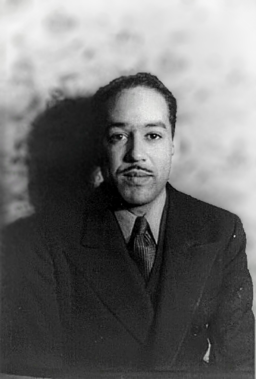 Portrait of Langston Hughes, 1936  
Carl van Vechten, photographer