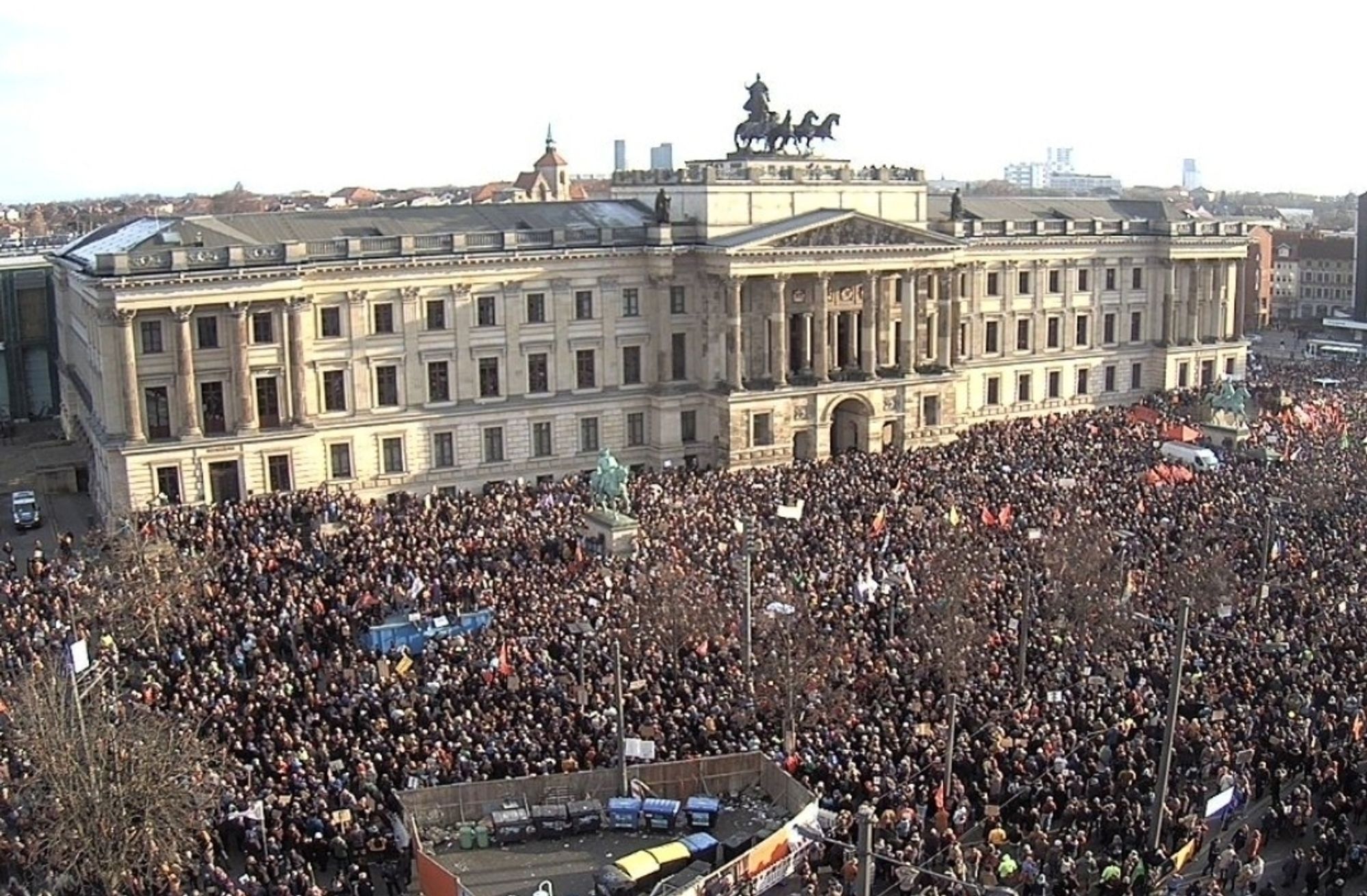 Demo gegen rechts in Braunschweig