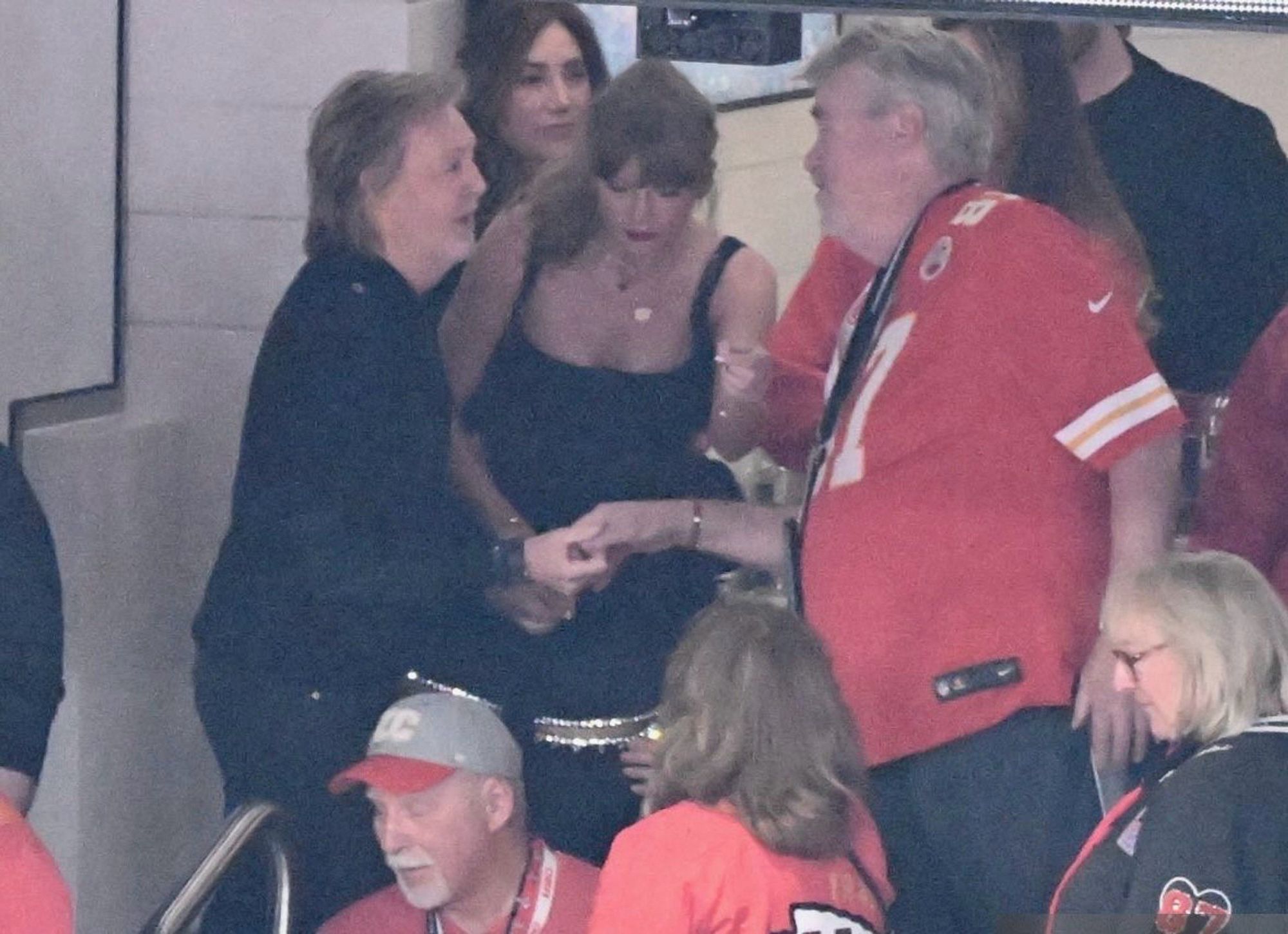 Taylor Swift, Paul McCartney, Ed Kelce.