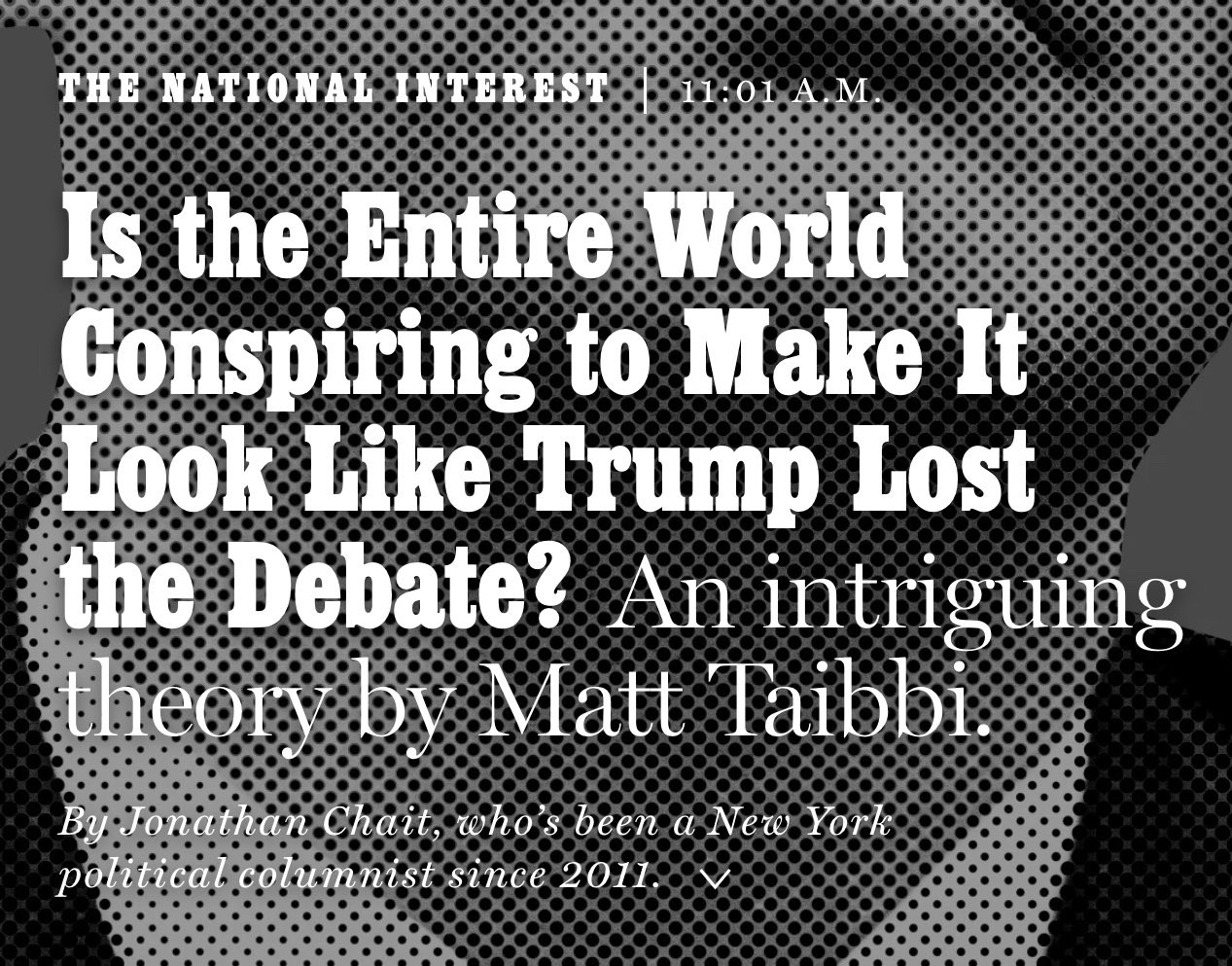 Matt Taibbi has RFK Jr’s brainworm