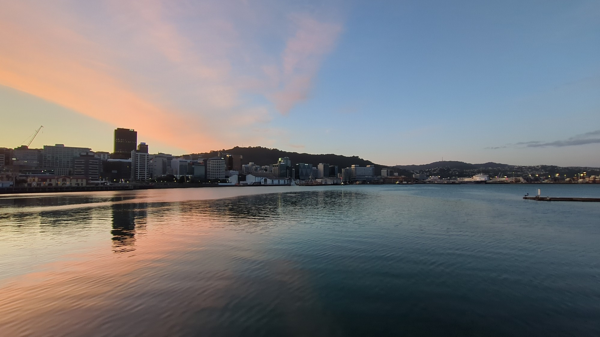 wellington bay at subset