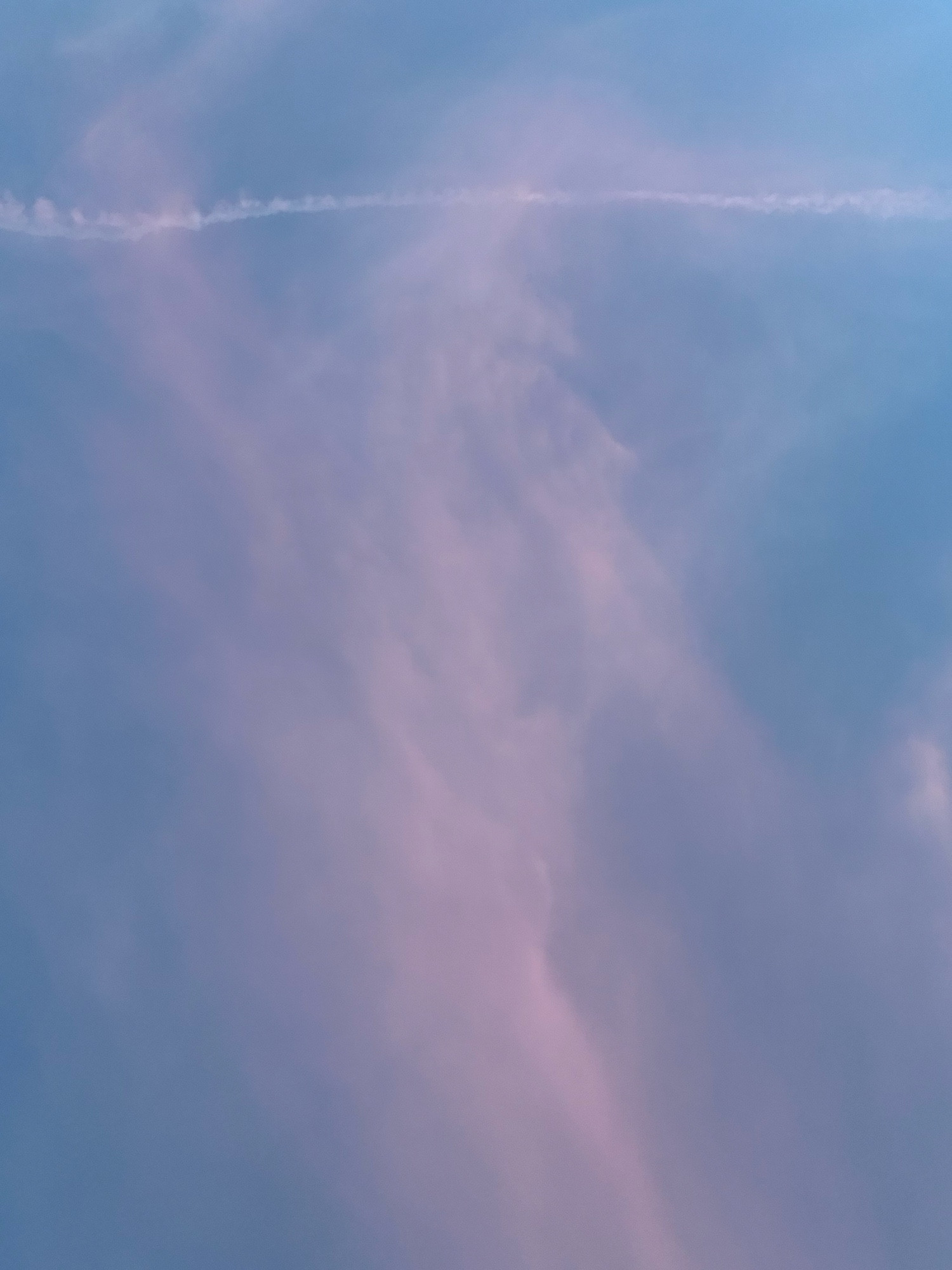 Cotton candy colored sky - Sunset.