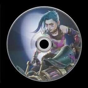 Arcane Season 2 Soundtrack Jinx CD Variant Disc Preview