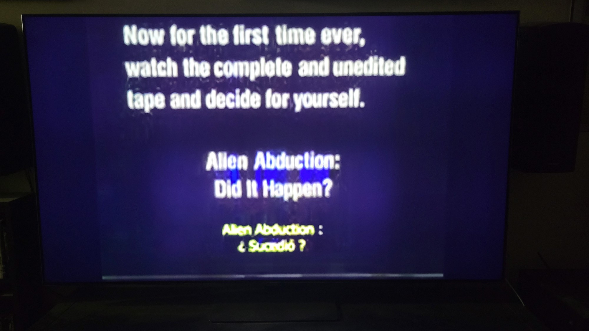 Now for the first time ever, watch the complete and unedited tape and decide for yourself.
 Allen Abduction: Did It Happen?