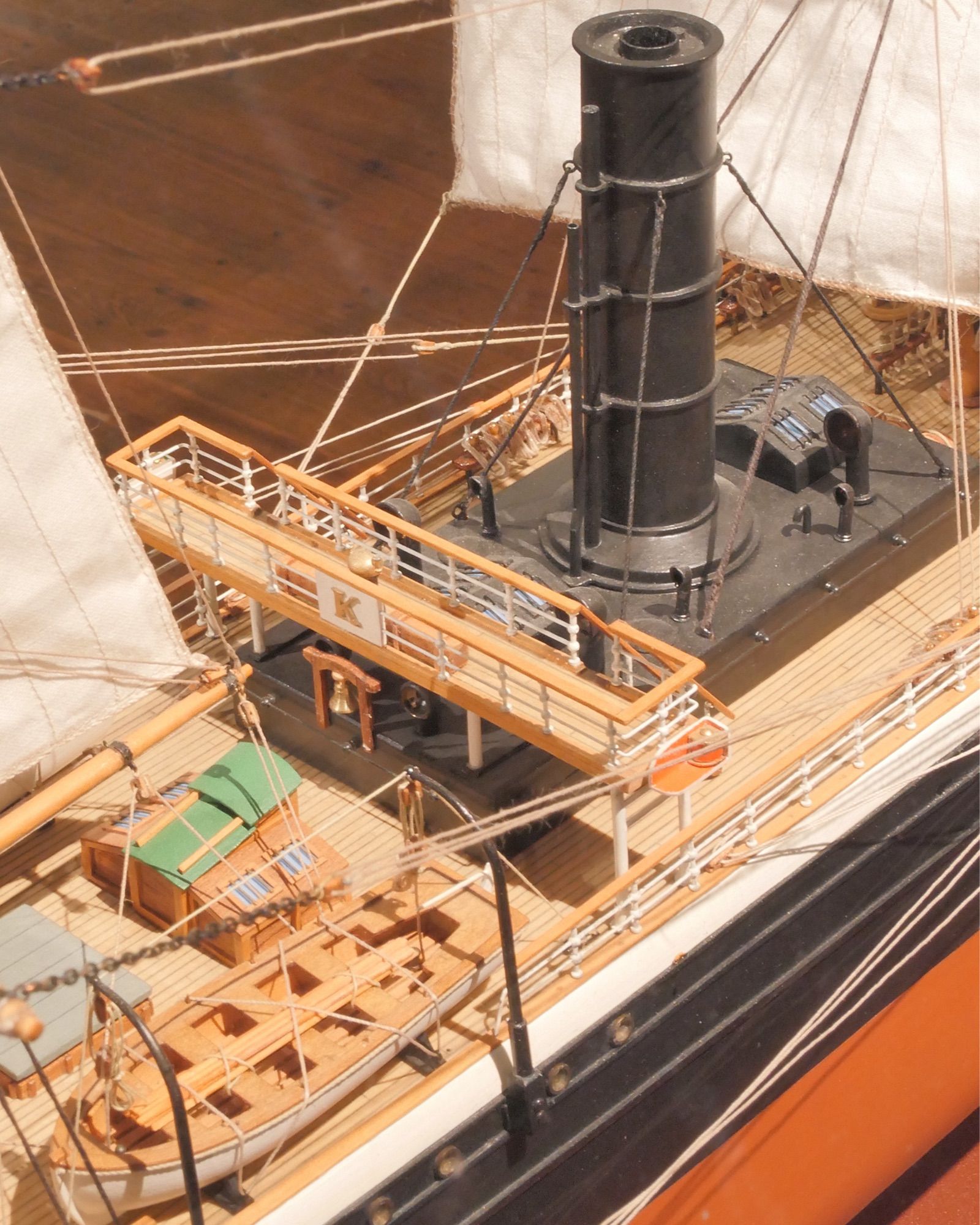 Ship model.