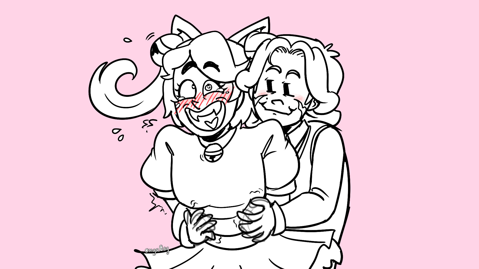 h!Flowey tickling Mad Mew Mew