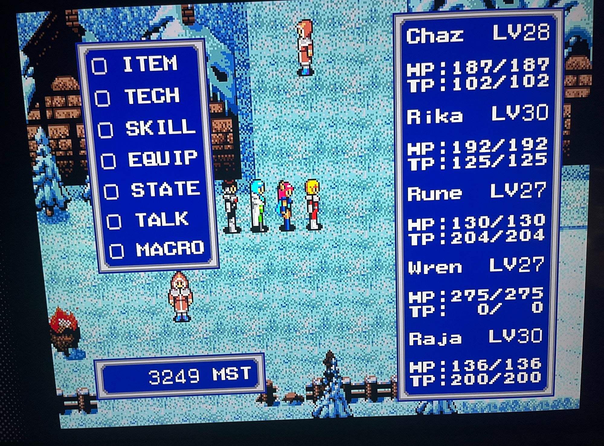 Screenshot of Phantasy Star IV.