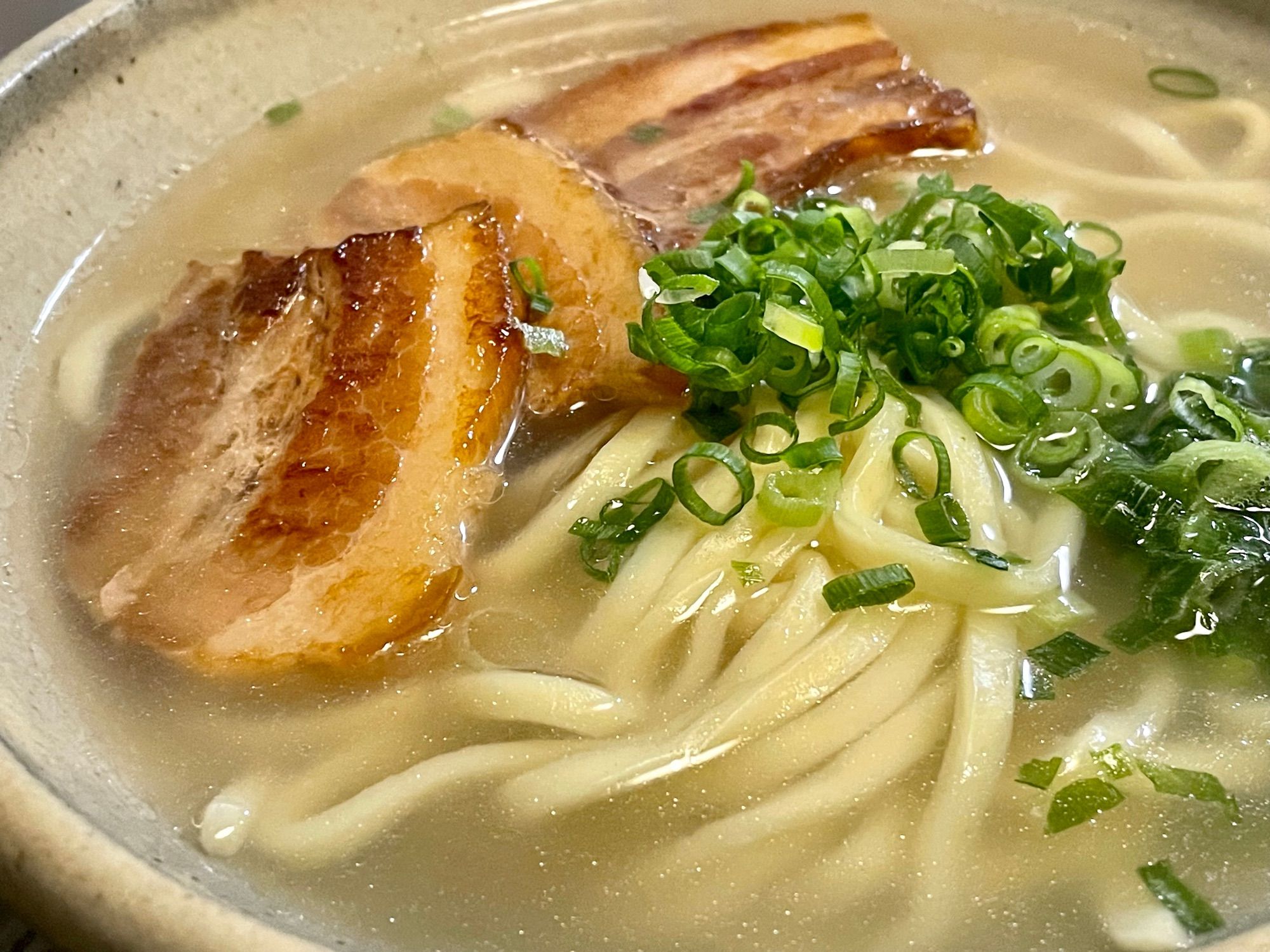 沖縄そば　沖縄そばの日　10/17/2023. Today is Okinawa Soba Day. I made some Okinawa Soba noodles for dinner. #Freshness #CloseUp #Soup #FoodAndDrink #AsianFood #Food #NoodleSoup #okinawa #okinawasoba #沖縄そばの日　#okinawa_photo_community