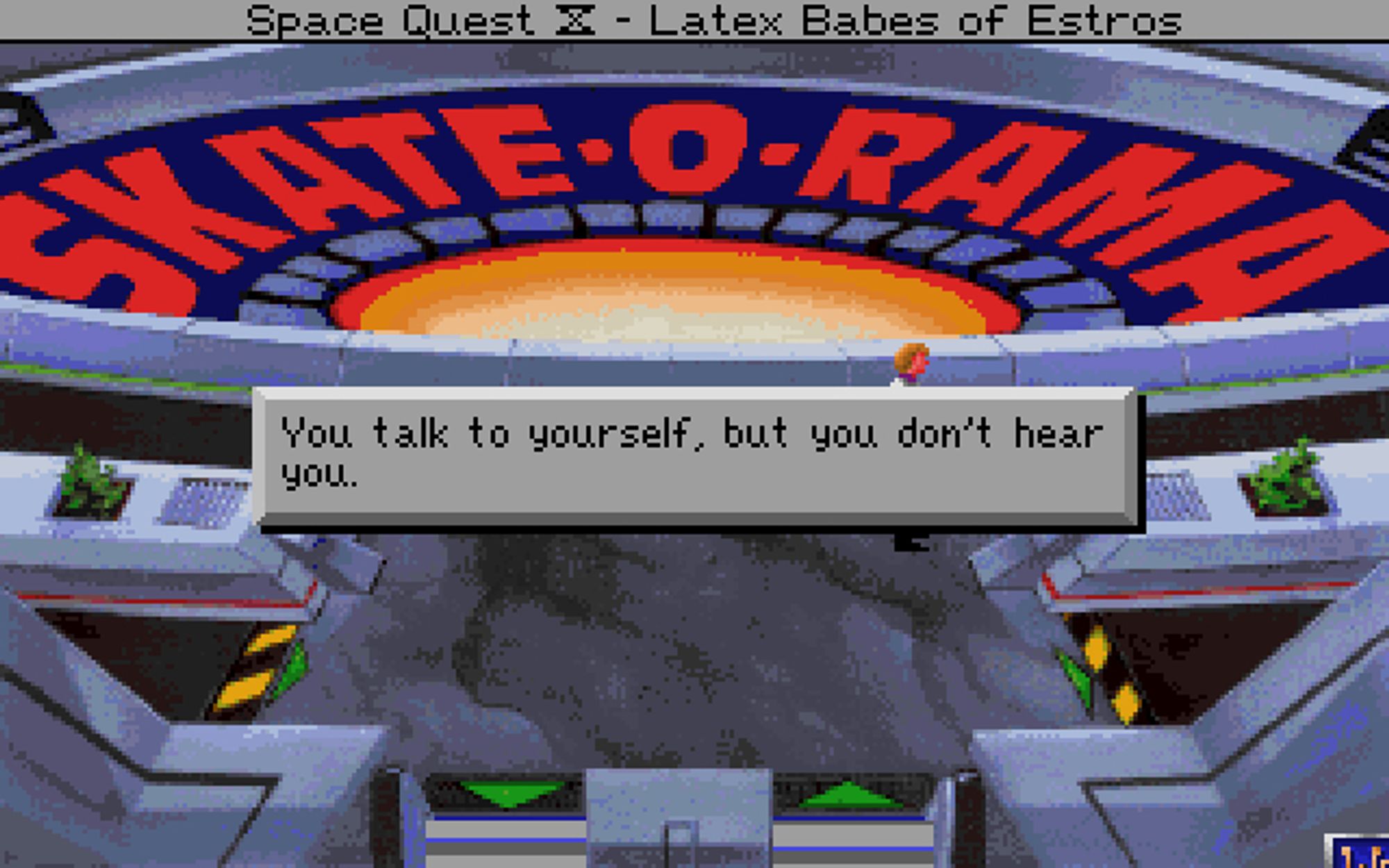 Space Quest IV: Roger Wilco and the Time Rippers (DOS, 1991)