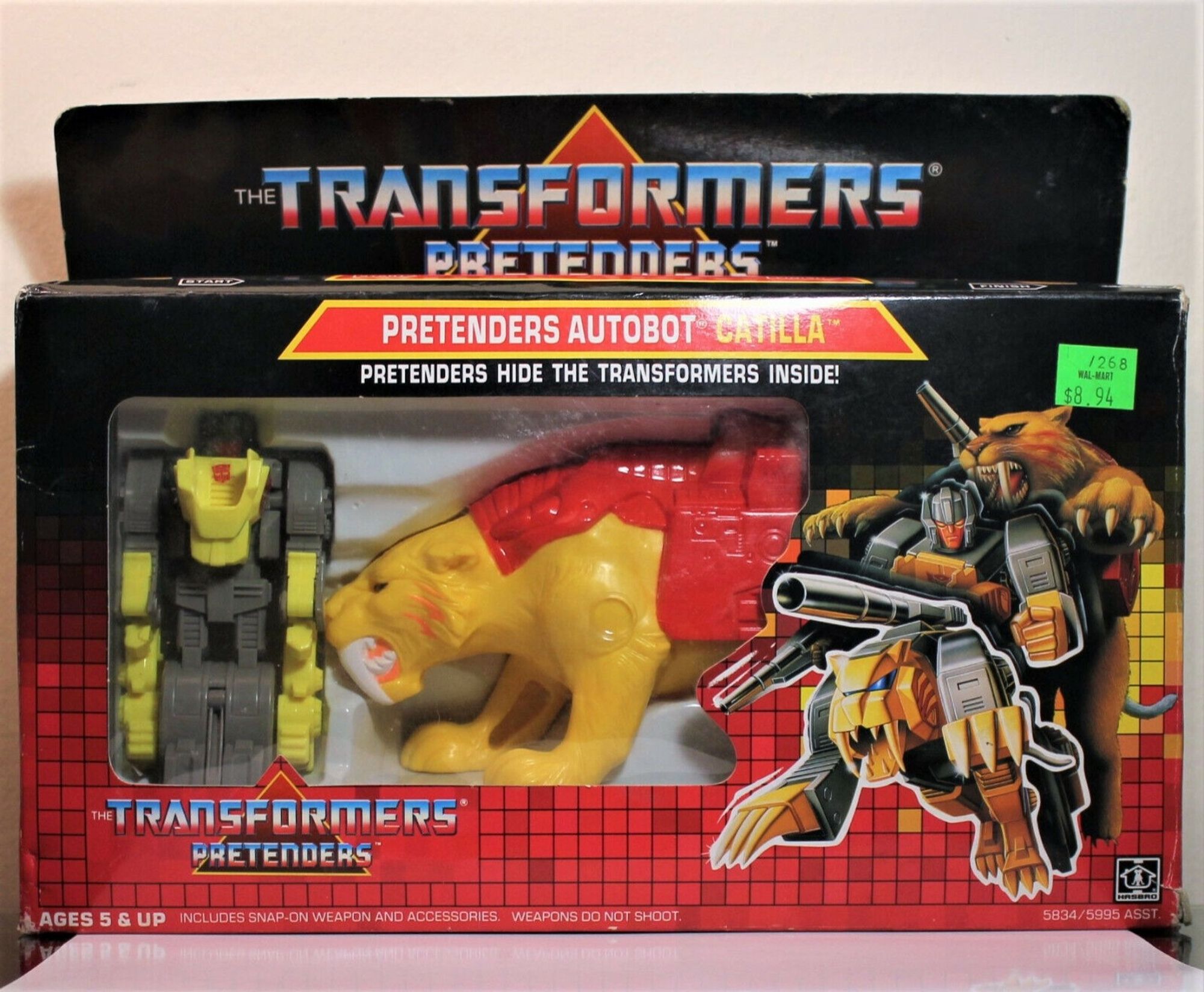 Transformers Pretenders box