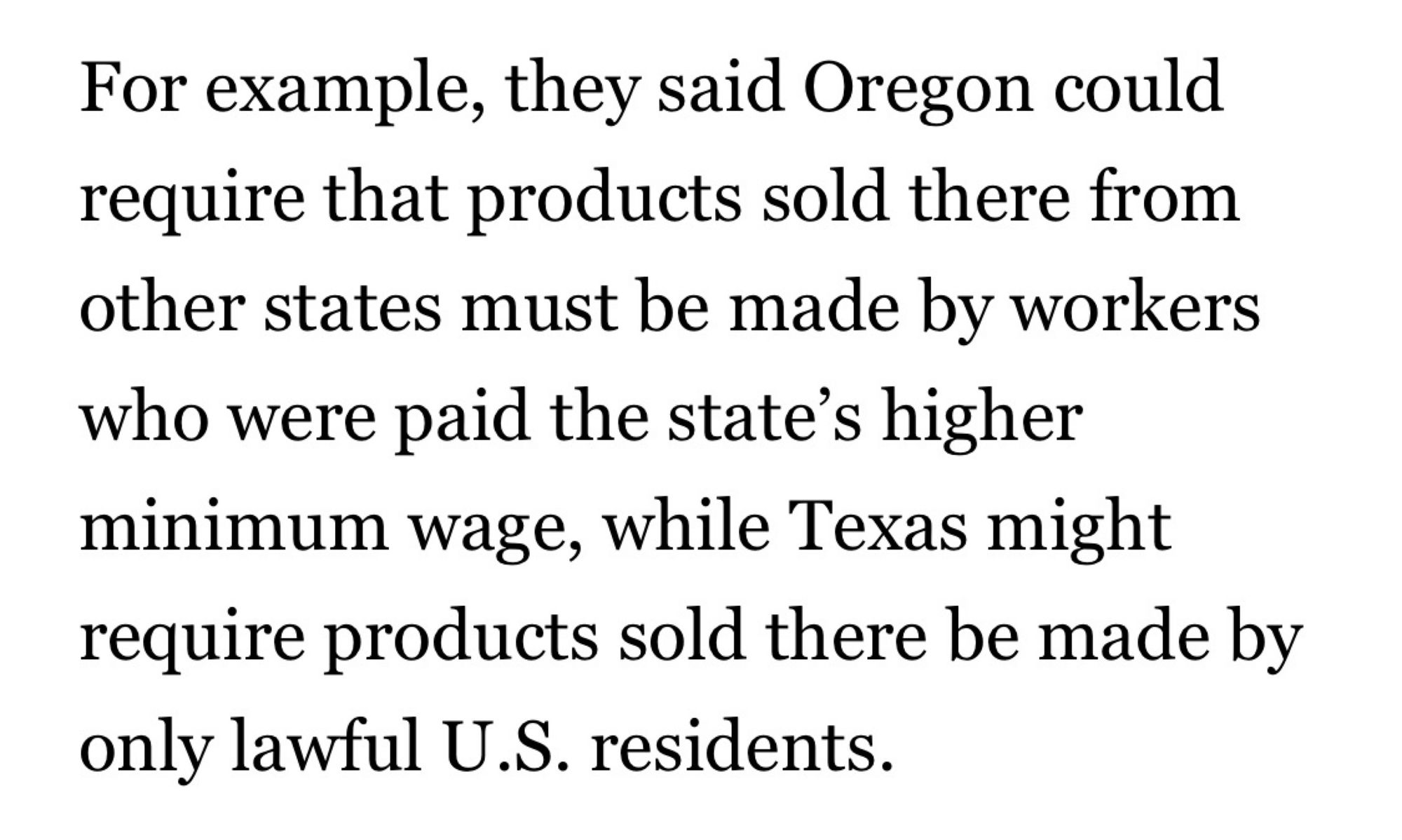 The attorney for the pork producers argued that if California’s law were upheld, it would open the door for other states to seek changes that would affect the national economy.
For example, they said Oregon could require that products sold there from other states must be made by workers who were paid the state’s higher minimum wage, while Texas might require products sold there be made by only lawful U.S. residents. 