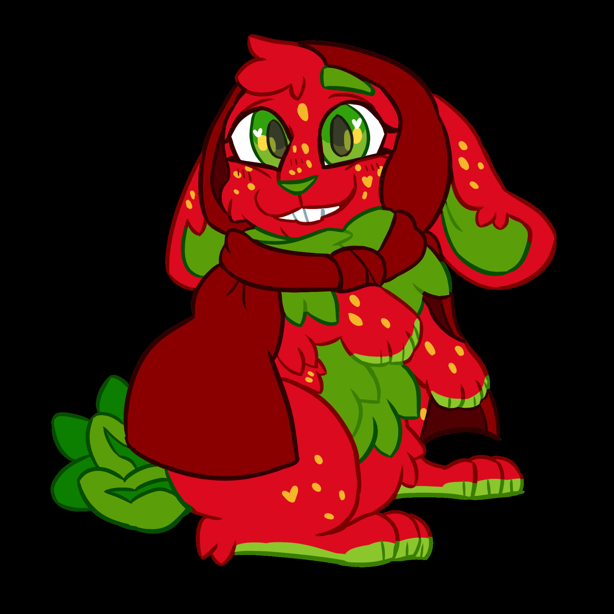 Berrylop the strawberry cybunny